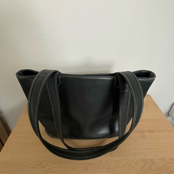 Coach Vintage Navy / Dark Blue Leather Purse (9302) - Picture 4 of 4